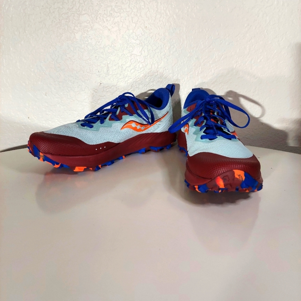 Saucony x REI Co Op Peregrine 14 Portal Atom Running Outdoor Sneakers MN Size 10 - Picture 12 of 16